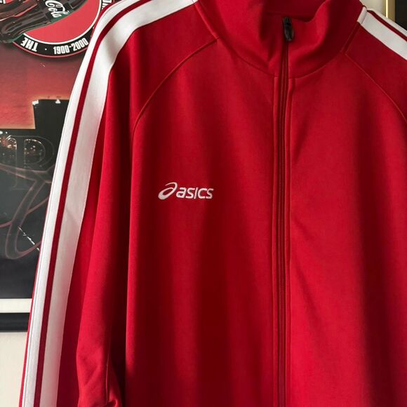 Asics Striped Track Jacket - Picture 4 of 6